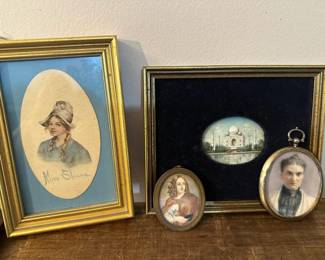 Paintings on Ivory