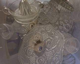 Vintage Glassware and Servingware