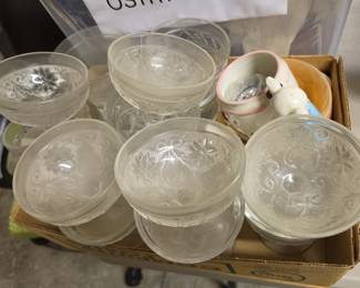 Set of Matching Dessert Glasses