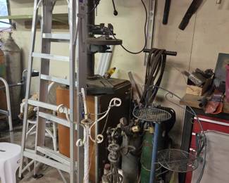 Ladder and Tools