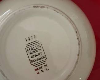 Hall bowls