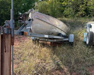 boat and trailer
