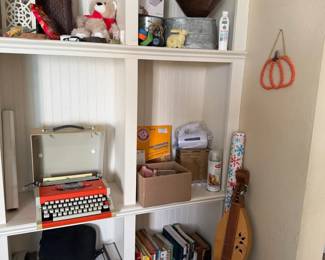 decor, typewriter, games