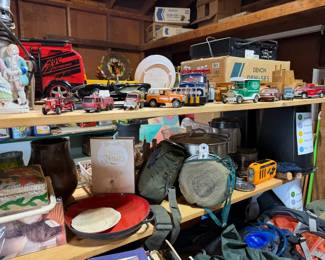 decor, camping, toys