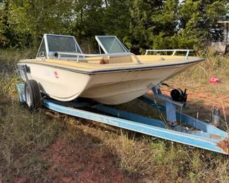 boat and trailer