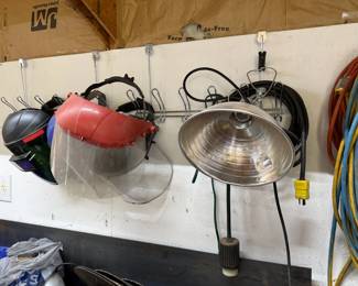 helmets, lights