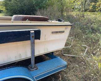 boat and trailer