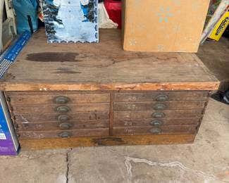 map cabinet