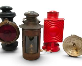 Vintage Kerosene Oil Lamps