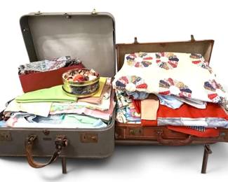 Vintage Fabric Remnants F