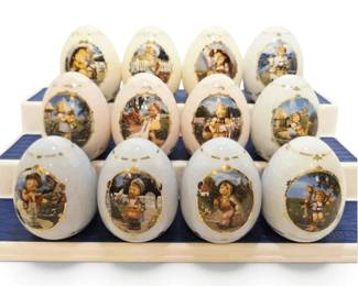 Danbury Mint M.J. Hummel Collectible Eggs