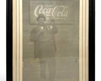 Vintage CocaCola Advertisement Photograph Print 16 x 12