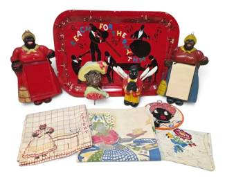Metal Tray with Band, Measuring Spoon Holder, Memo Holders More