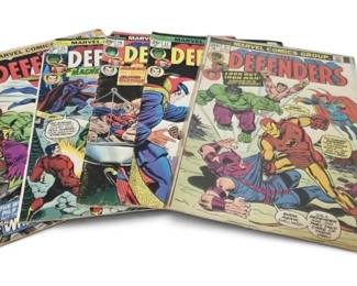 Vintage Marvel Defenders Comics