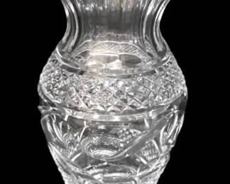 Waterford Crystal 9 Flower Vase