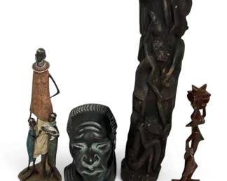 Vintage African Art Figures