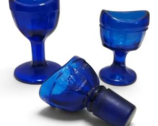 Cobalt Blue Eyewash Glasses