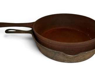 Antique 12 Cast Iron Skillets
