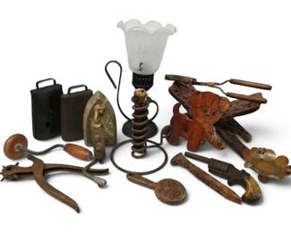 Cowbells, Candleholder, Book Holder More
