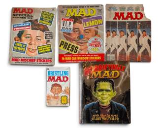 Five Mad Comics