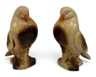 Vintage Porcelain Dove Figurines