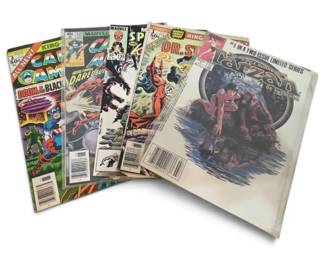 Captain America Comic KingSize Issue, Dr. Strange, Tarzan, More