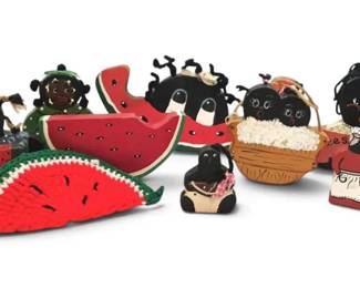 AfricanAmerican Black Folk Art Pieces