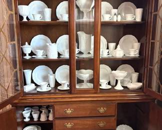 Colony Harvest Grape Milk Glass