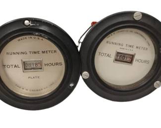 TWO R.W. CRAMER CO INC RUNNING TIME METERS
