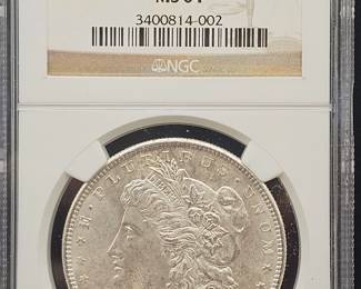 Graded Silver Coin