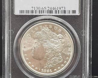 Graded Silver Coin