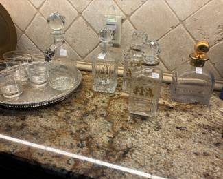 Val St Lambert, Bacccarat, etc. 