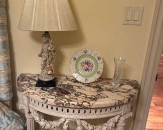 18th C Painted French Consoles -PAIR