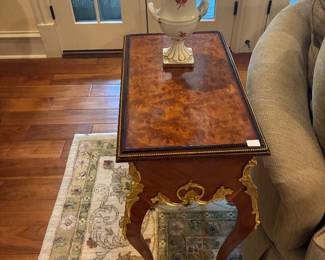 French Table , Herend Vase