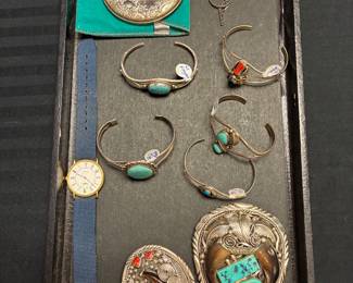 Native American Sterling & Tuurquoise