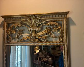Italian Gilt Wood Mirror