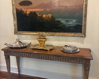 Mount Vesuvius Bay by Edmund Berninger 1843-1919