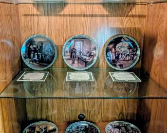 The Bradford Exchange "A Christmas Carol" collection of plates