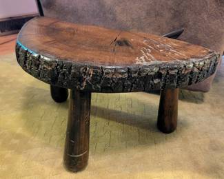 Handmade side table or stool