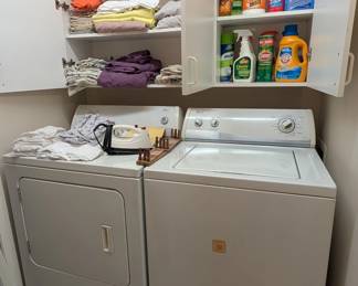 Washer and dryer