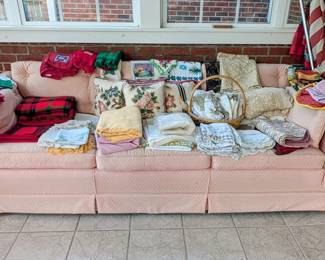 Various linens