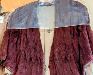 Vintage fur stole