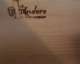 #64 Flanders wood dresser 4 drawers 30x17x44 $45.00