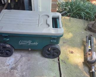 #113 Ames Lawn Buddy Garden Cart with tray $35.00