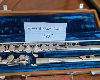 #135 Artley Elkhart Flute in case $20.00