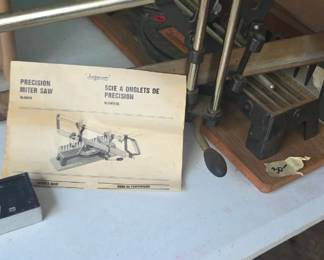 #124 Jorgensen Precision Miter Saw no. 64016-BL $35.00