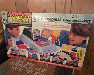 #82 Kids toy Vac-u former plastic molding machine $25.00