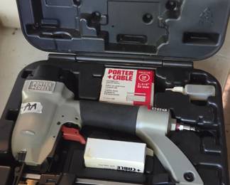 #105 Porter Cable finish nailer FN250B 35 in case $35.00