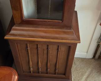 #5 Tempis Fugit Grandfather clock with weights 71x915 $200.00