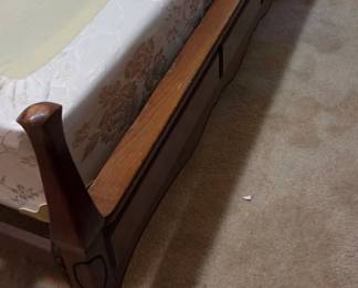 #53 Full headboard and foot board with slats and rails $30.00 #54